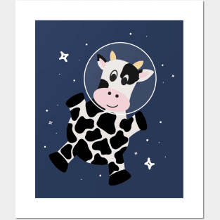 space cow! Posters and Art